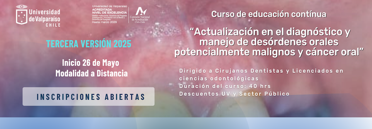 Banner Curso Patologia 2025 - Universidad de Valparaiso